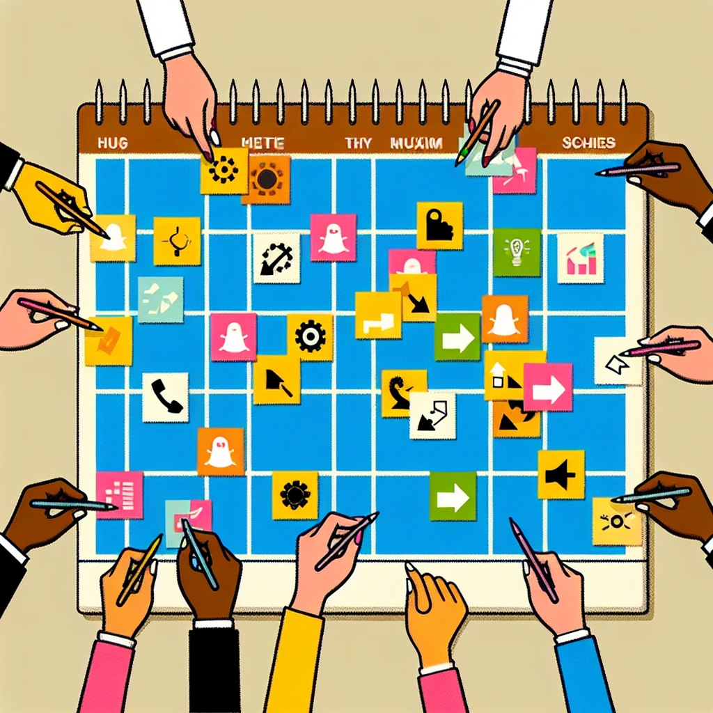 Social media content scheduling intensification - Collaborative Approaches to Enhance Scheduling Efficiency - Social media content scheduling intensification